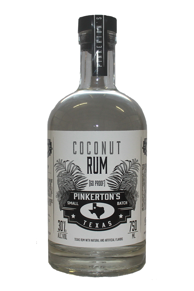 ATX Wholesale Liquors: Pinkerton&#39;s: Coconut Rum